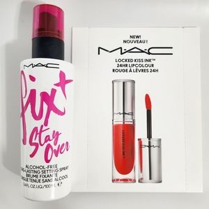 MAC • Fix+ Setting Spray & Lip Colour Card